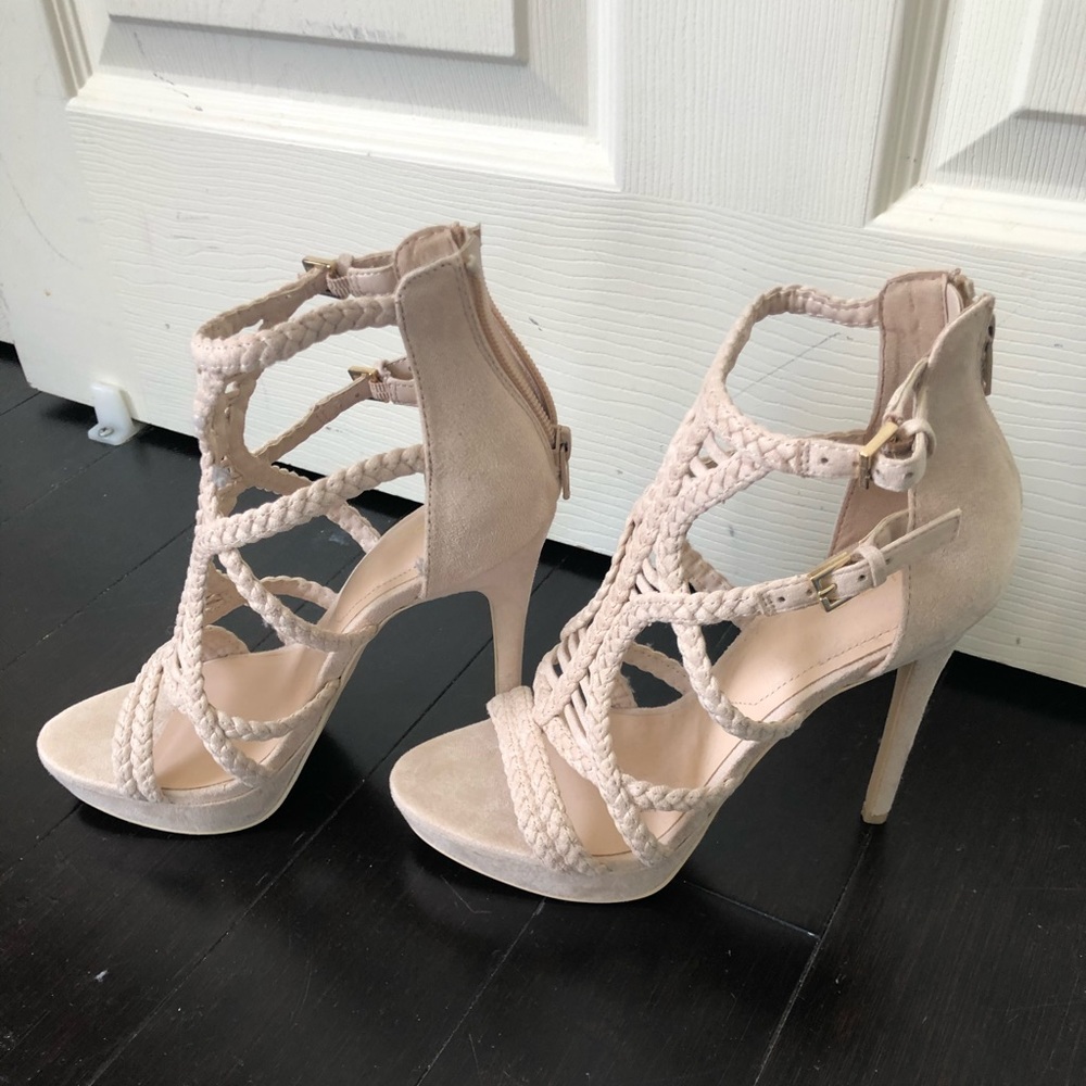NEW ALDO Peep Toe Stilettos